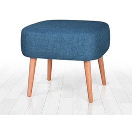 Atelier Del Sofa Puf Bohemio Azul
